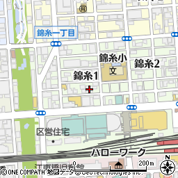 新江東橋クリニック(透析専門)周辺の地図