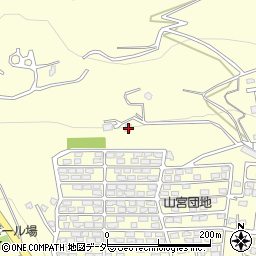 山梨県甲府市山宮町2833周辺の地図