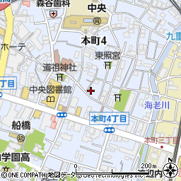 千葉県船橋市本町4丁目30-16周辺の地図