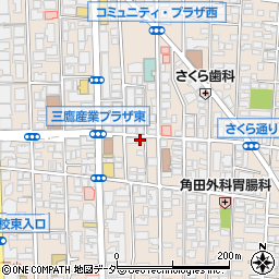 岡竹荘周辺の地図