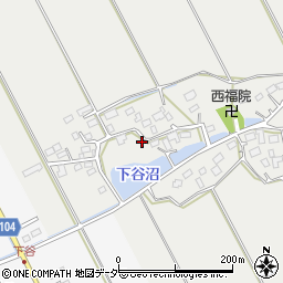 千葉県匝瑳市上谷中992周辺の地図