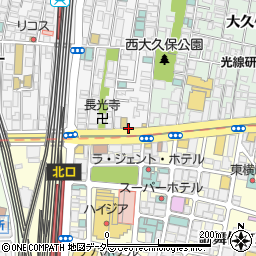 住協パーク新宿百人町周辺の地図