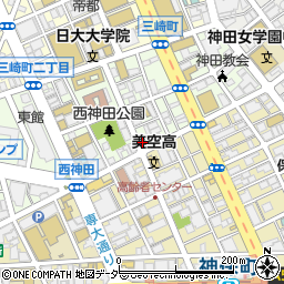 日本書道教育学会（公益財団法人）　通信教育部周辺の地図