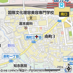 河合塾マナビス　国分寺校周辺の地図