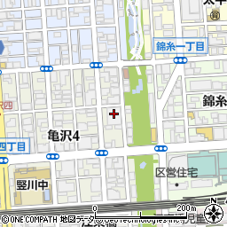 鳥越製粉株式会社　東京営業所周辺の地図
