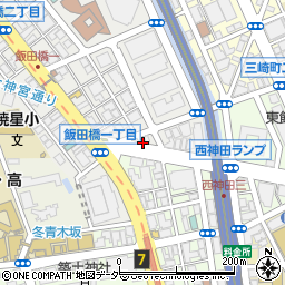 東京都千代田区飯田橋2丁目2周辺の地図