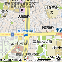 キッズデュオ　東高円寺校周辺の地図