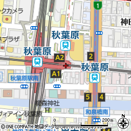 東京都千代田区神田花岡町1-19周辺の地図