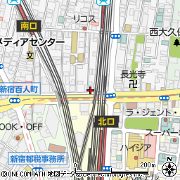 東京都新宿区百人町1丁目9-1周辺の地図