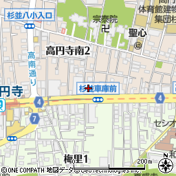 有恒ビル高円寺ダイヤモンドマンション周辺の地図