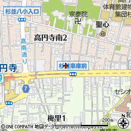 有恒ビル高円寺ダイヤモンドマンション周辺の地図