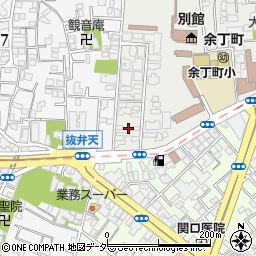 東京都新宿区若松町16周辺の地図