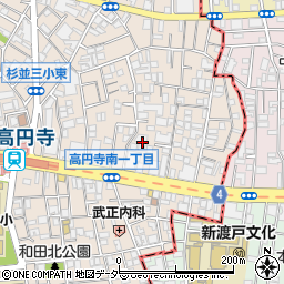 レ・ベント高円寺周辺の地図