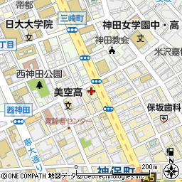 メイン神保町店周辺の地図