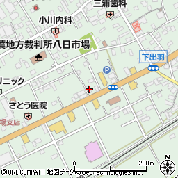 千葉県匝瑳市八日市場イ364周辺の地図