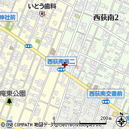 キャスル西荻南弐番館周辺の地図