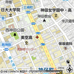 東京都千代田区神田神保町2丁目48周辺の地図