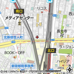 東京都新宿区百人町1丁目13-1周辺の地図
