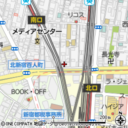東京都新宿区百人町1丁目13-2周辺の地図