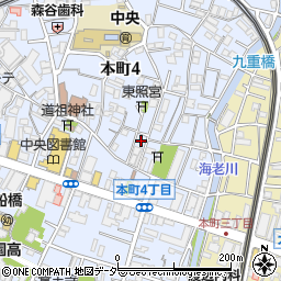 千葉県船橋市本町4丁目30-6周辺の地図