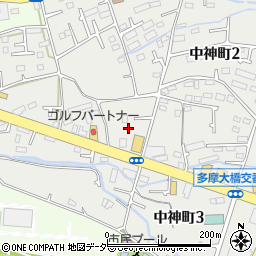 東京都昭島市中神町2丁目24周辺の地図