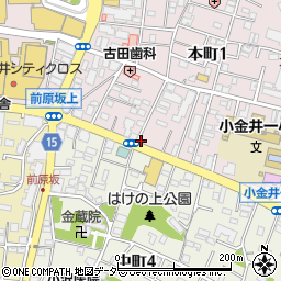 さくら薬局　小金井本町店周辺の地図