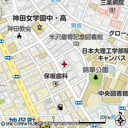東京都千代田区神田猿楽町1丁目4周辺の地図