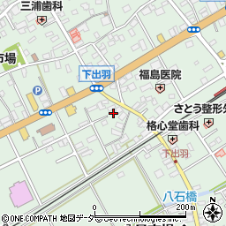 千葉県匝瑳市八日市場イ287周辺の地図