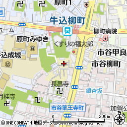東京都新宿区市谷柳町20周辺の地図