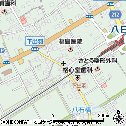 千葉県匝瑳市八日市場イ219周辺の地図