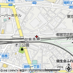 東京都立川市曙町3丁目2-12周辺の地図