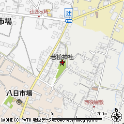 若松神社周辺の地図
