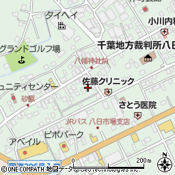 千葉県匝瑳市八日市場イ2730周辺の地図
