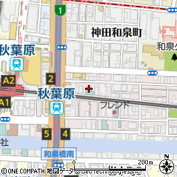 ＰＮＰ秋葉原駅前パーキング周辺の地図