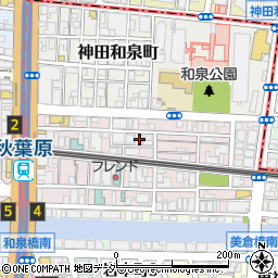 マストライフ秋葉原ＥＡＳＴ周辺の地図