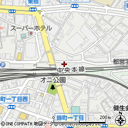東京都立川市曙町3丁目2-2周辺の地図