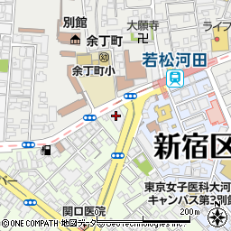 セコム株式会社　東京本部新宿東支社周辺の地図