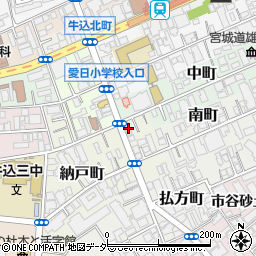東京都新宿区納戸町12周辺の地図