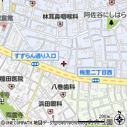佐保会東京会館周辺の地図