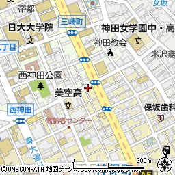焼鳥・串カツ 秀吉 神保町水道橋店周辺の地図