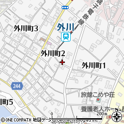 笠上屋プロパン周辺の地図
