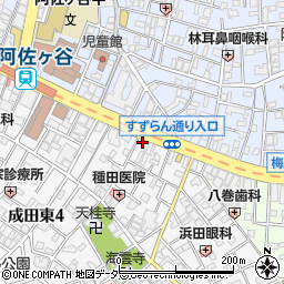 八剣伝 南阿佐ヶ谷店周辺の地図