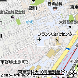 東京都新宿区若宮町39周辺の地図