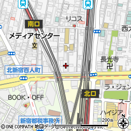 東京都新宿区百人町1丁目13-30周辺の地図