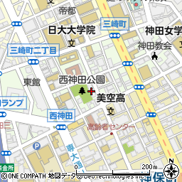 株式会社セントラルユニ　本社周辺の地図