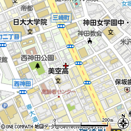 東大門タッカンマリ 神保町店周辺の地図