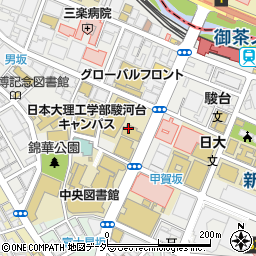 東京都千代田区神田駿河台1丁目3周辺の地図