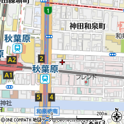 四文屋 秋葉原店周辺の地図