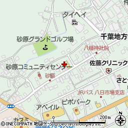 千葉県匝瑳市八日市場イ2645周辺の地図