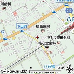 千葉県匝瑳市八日市場イ221周辺の地図